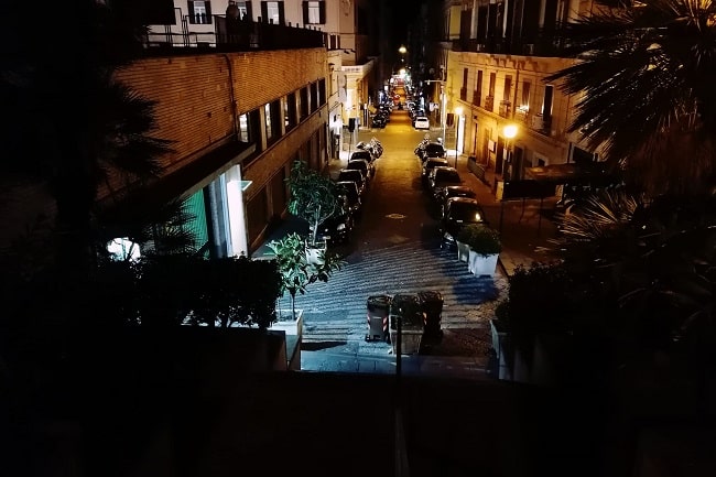 夜道のナポリ