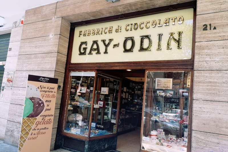 【Gay Odin】ナポリの老舗チョコレート店