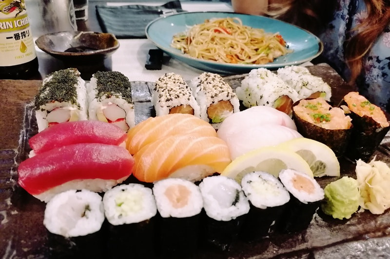【'Osushi】ヴォメロにあるおすすめのSUSHIレストラン