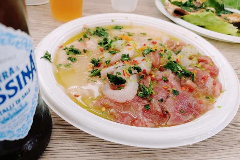 【Tito Mare】シラクーザで食べる鮮度抜群の魚介ランチ！